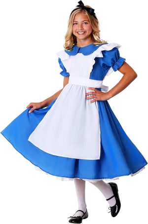 Children's Deluxe Alice In Wonderland Costume