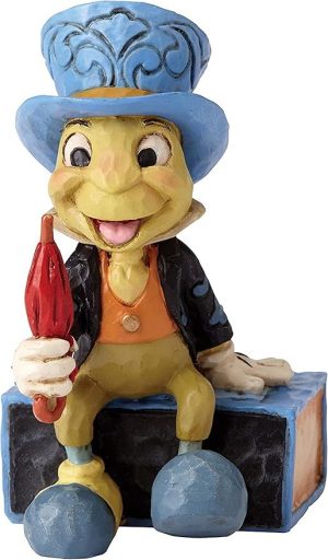 Jiminy Cricket Figurine by Jim Shore Hand Painted Pinocchio Collectible