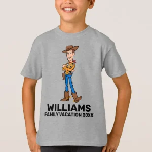 Toy Story Woody Boys Family Vacation T-Shirt